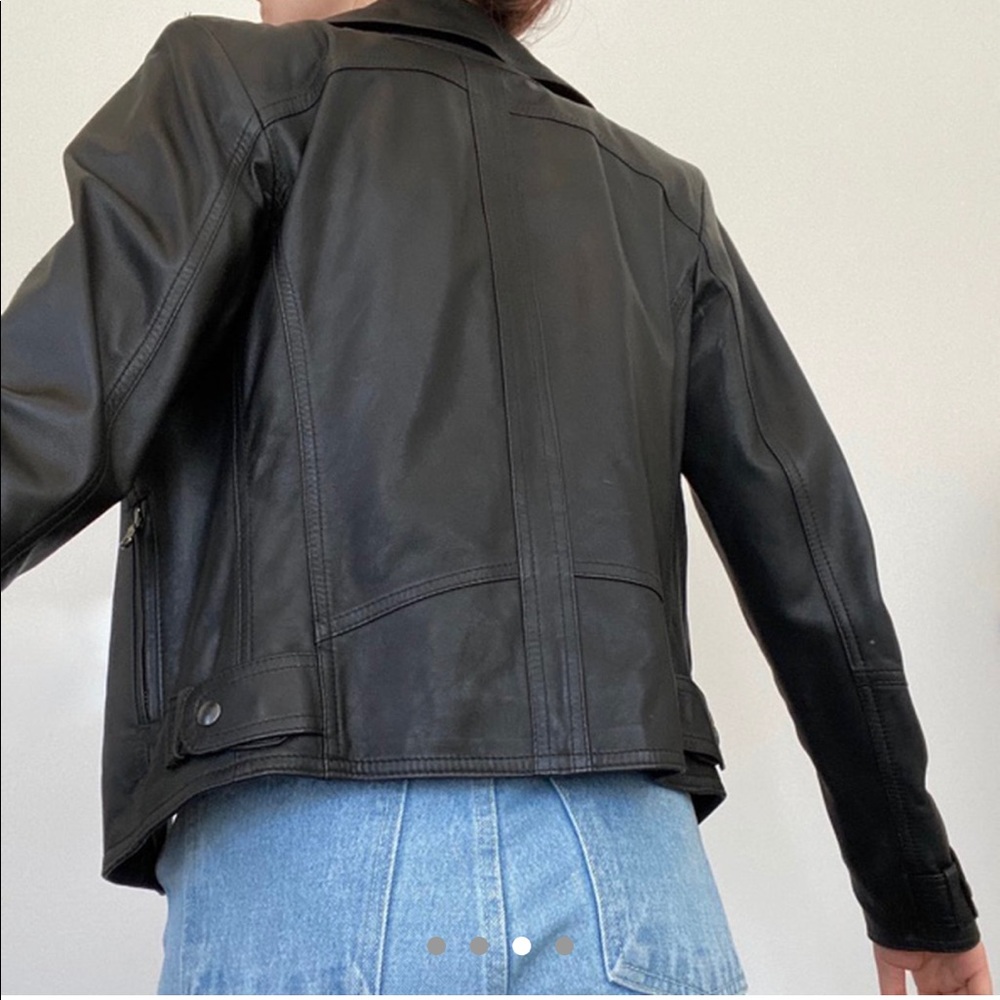 leather jacket - Picture 3 of 4